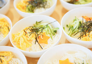 地元の食材をふんだんに