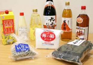 調味料にもこだわる、とことん。