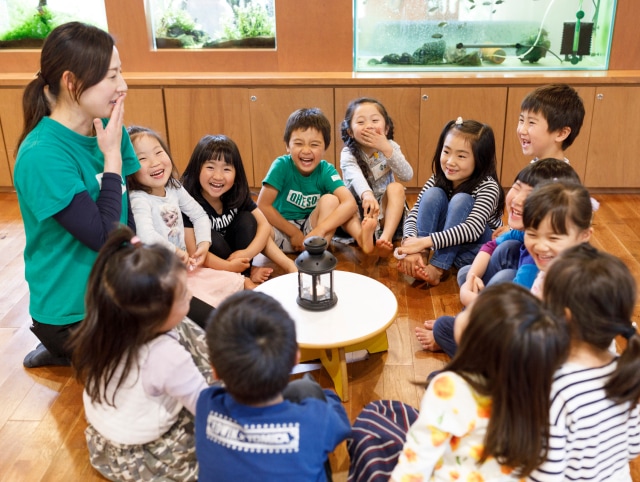 異年齢で育ち合う、笑いの絶えない環境の場